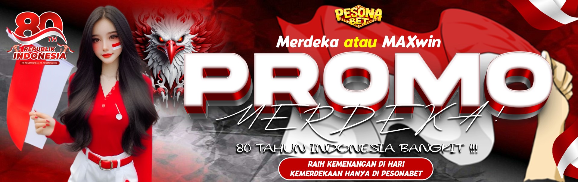 IKUTI EVENT PROMO 17 AGUSTUS DI PESONABET