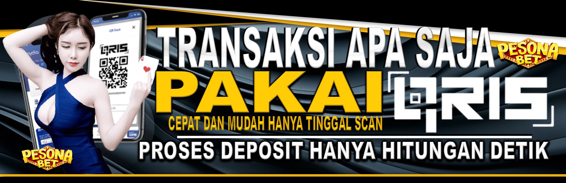 DEPOSIT VIA QRIS LEBIH PRAKTIS